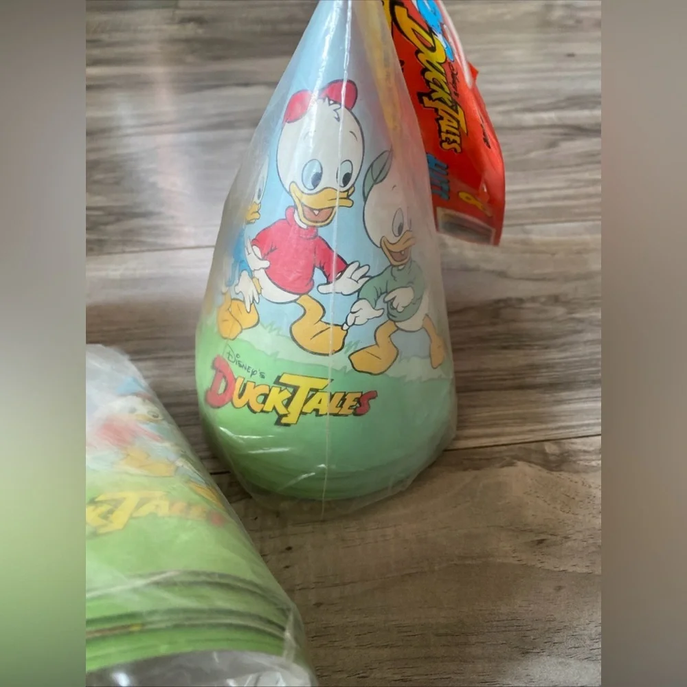 Set Of 2 Unopened Disney DuckTales Party Hats Huey Dewey Louie 16 Total Vintage